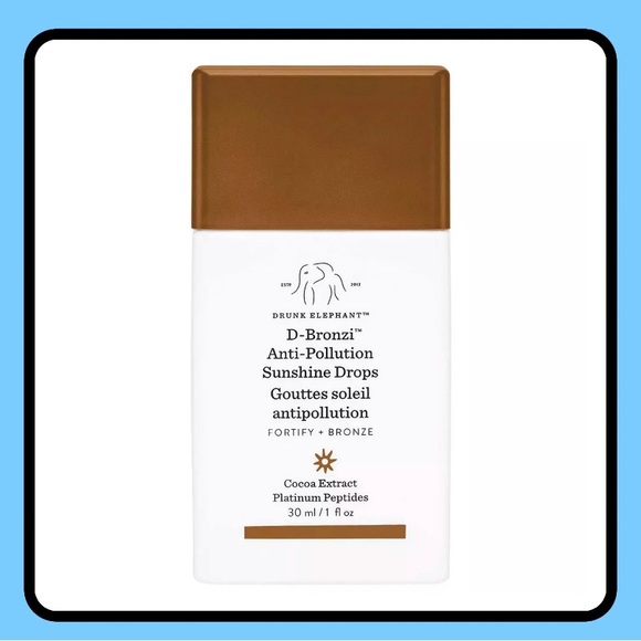 Drunk Elephant D-Bronzi Anti-Pollution Sunshine Drops - 1oz.